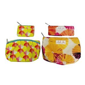 Lulu DK & Clinique Makeup Cosmetic Bag Travel Toiletry Organizer Pouches Cases